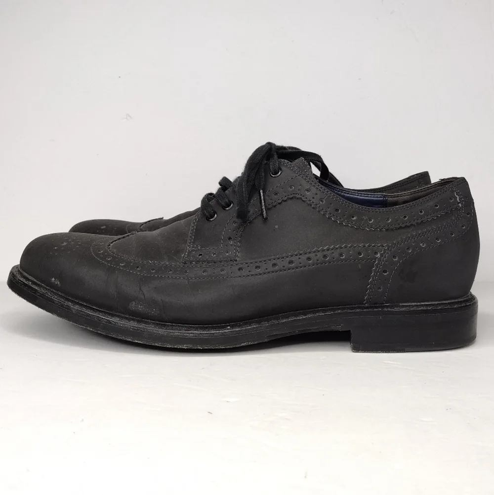Cole Haan Men's Leather Lace Up Wingtip Business Office Oxfords Size 9.5